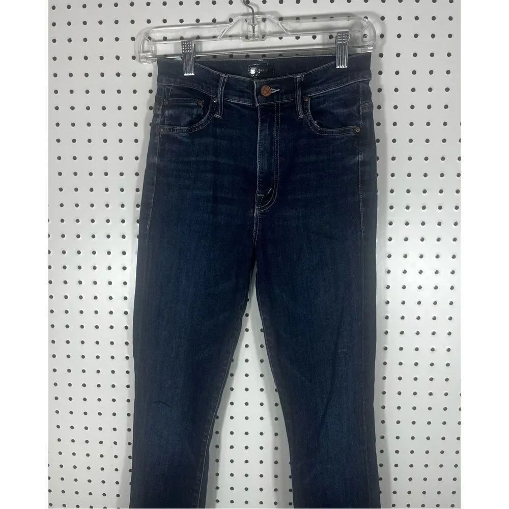 Mother the super swooner skinny denim jeans size 25